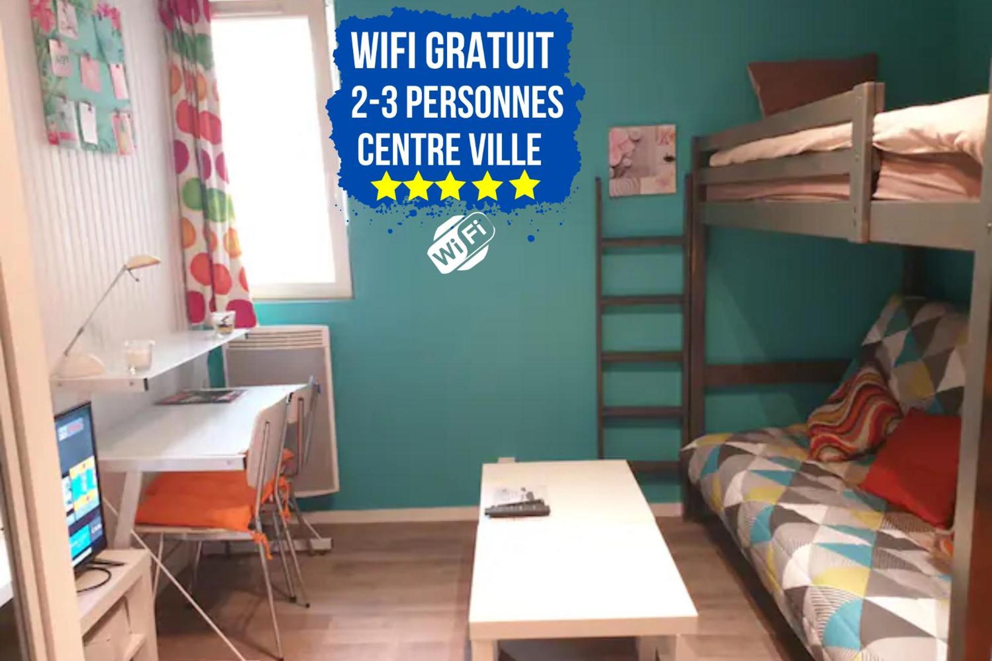 Studio Simplicien *Cosy* Plein Centre Ville De Poitiers *Tv* Wifi *Cafe* Exterior foto